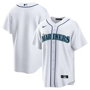 Nike MLB Seattle Mariners Home Limited Jersey Stitched Blank Size 40 M USA